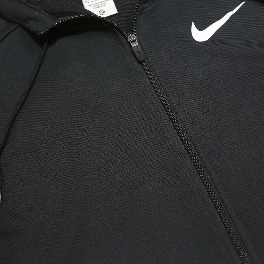 NIKE Mens Black Pullover Hoodie M Zip Up Casual Sportswear
