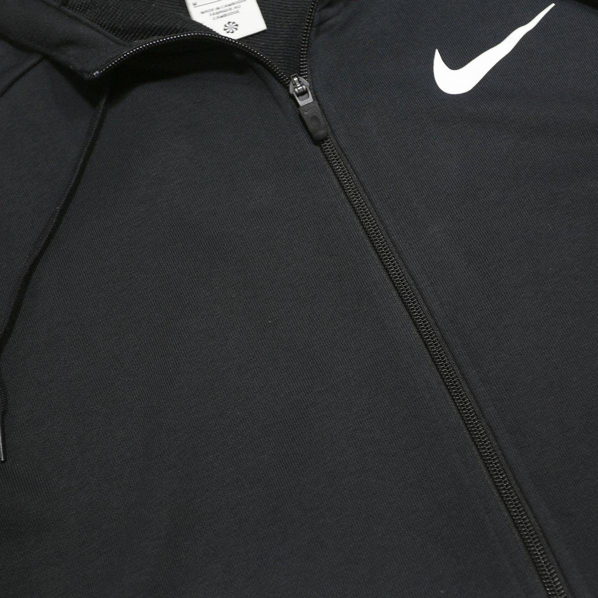 NIKE Mens Black Pullover Hoodie M Zip Up Casual Sportswear