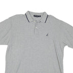 NAUTICA Mens Grey Polo Shirt XL Cotton Short Sleeve Plain Classic Fit