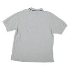 NAUTICA Mens Grey Polo Shirt XL Cotton Short Sleeve Plain Classic Fit