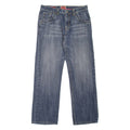 TOMMY HILFIGER Gage Fit Mens Jeans Blue Regular Skinny Stone Wash W33 L31