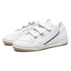 ADIDAS Continental 80 Mens Low Top Trainers Leather UK 8 White Casual Retro
