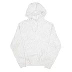 NIKE Womens White Hoodie S