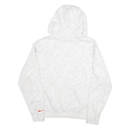 NIKE Womens White Hoodie S