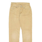 LEVI'S Mens Trousers Brown Regular Straight W29 L32