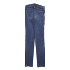 CALVIN KLEIN JEANS Womens Slim Blue Denim Stone Wash W26 L32 Stretch Zip