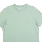 CALVIN KLEIN Mens Pale Green L Short Sleeve Crew Neck Classic Cotton T-Shirt