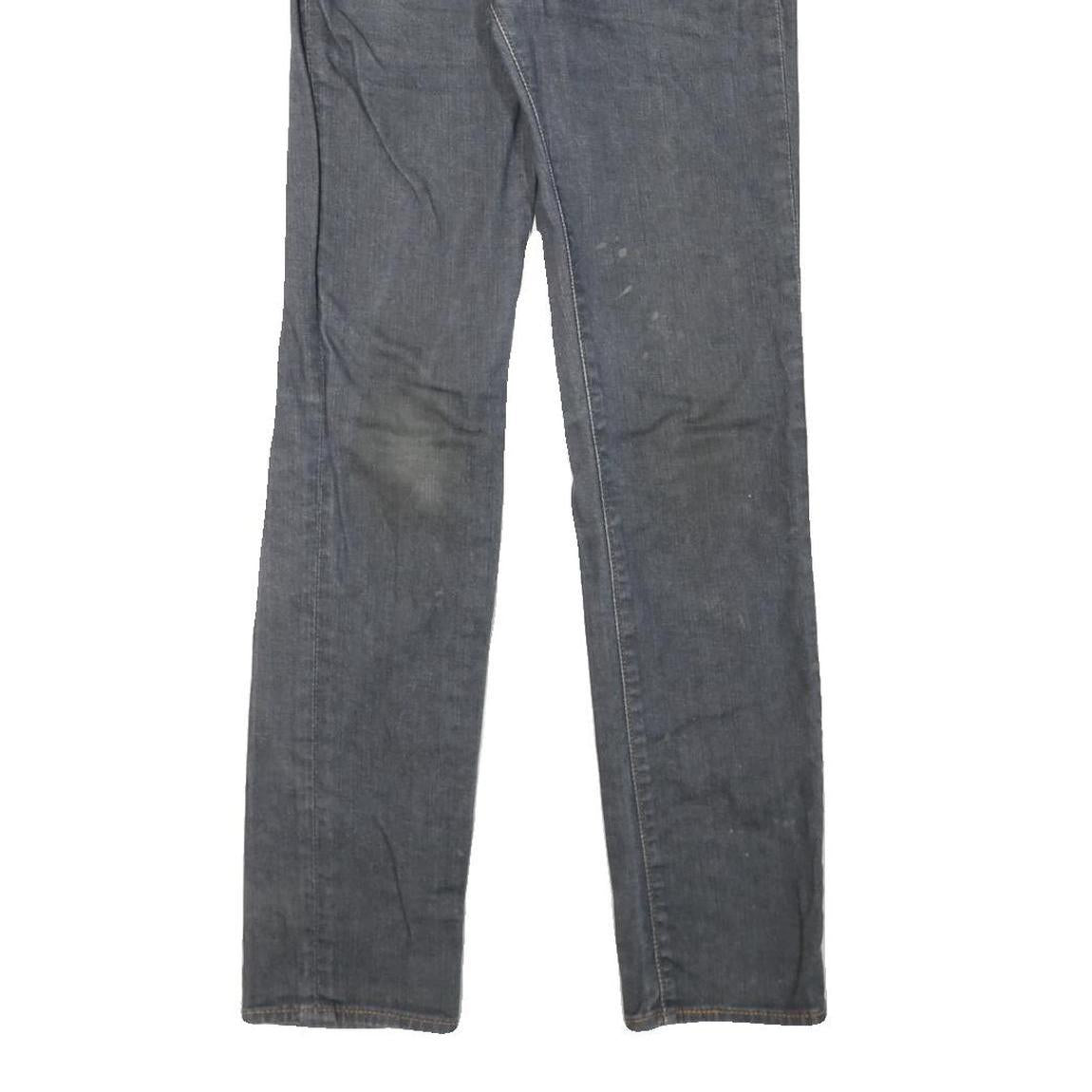 LEVI'S 511 Mens Jeans Blue Slim Skinny Denim Raw W28 L32 Zip Cotton Blend