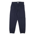 GAP Womens Cotton Navy Regular Fit Straight Trousers W26 L24 Zip Closure