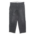 DICKIES Mens Jeans Black Relaxed Straight Denim Good Condition W37 L30 Workwear