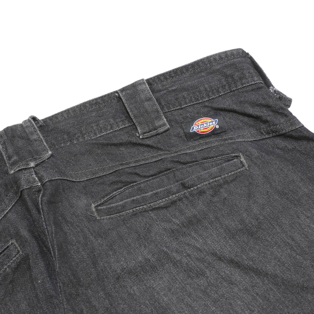 DICKIES Mens Jeans Black Relaxed Straight Denim Good Condition W37 L30 Workwear