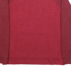 NIKE Mens Red & Burgundy Crew Neck M Cotton Blend Sweatshirt Casual Pullover