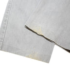 LEVI'S Mens Relaxed Grey Denim Light W32 L30 Cotton Zip Jeans Casual Classic