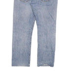 LEVI'S 501 Mens Jeans Blue Regular Straight Denim Light W36 L29 Button Closure