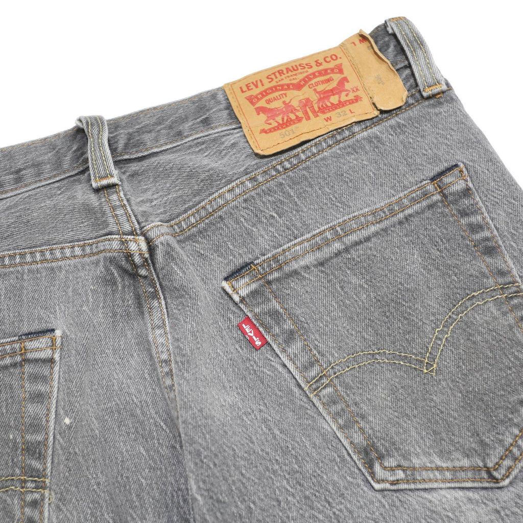LEVI'S Mens Shorts Grey Casual Denim M W32 Classic Fit Cotton Blend