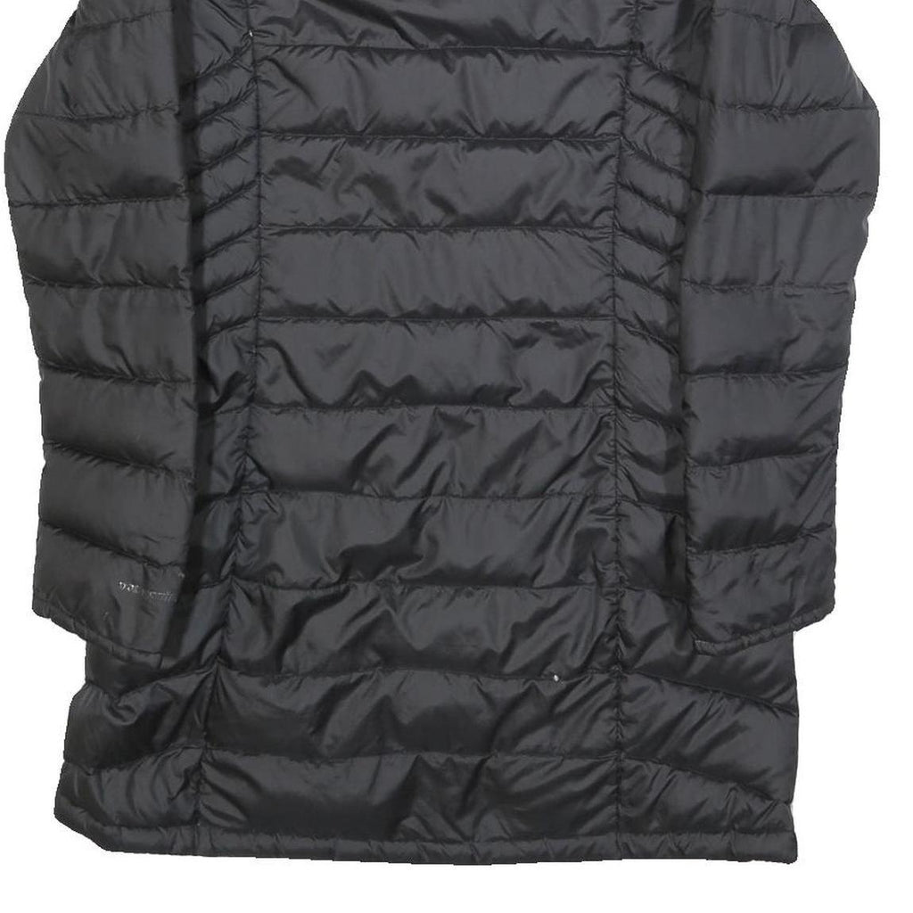PATAGONIA Womens Black Jacket M Polyester Blend Quilted Puffer Zip Up Outdoor
