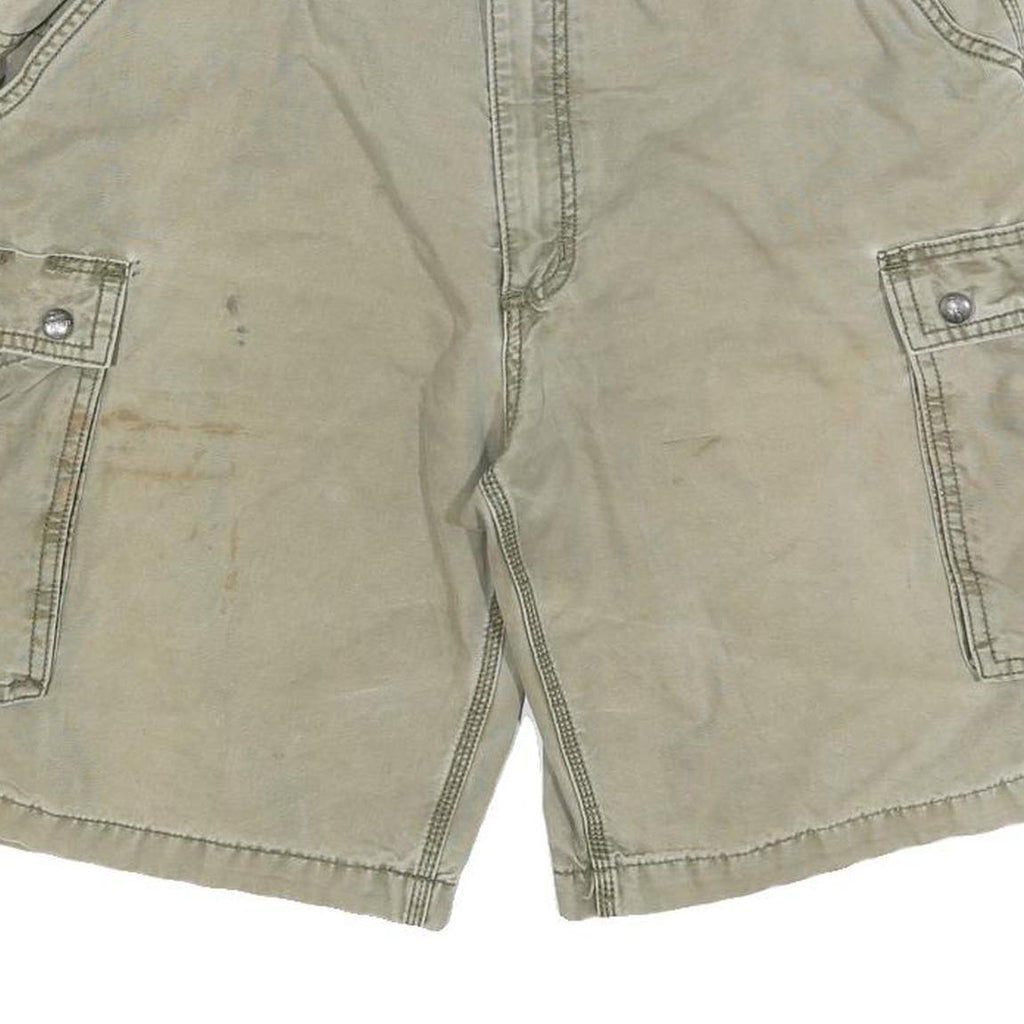 CARHARTT Mens Shorts Beige Casual Cargo Relaxed Fit 2XL W40 Cotton Blend