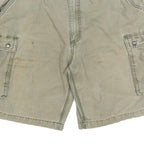 CARHARTT Mens Shorts Beige Casual Cargo Relaxed Fit 2XL W40 Cotton Blend