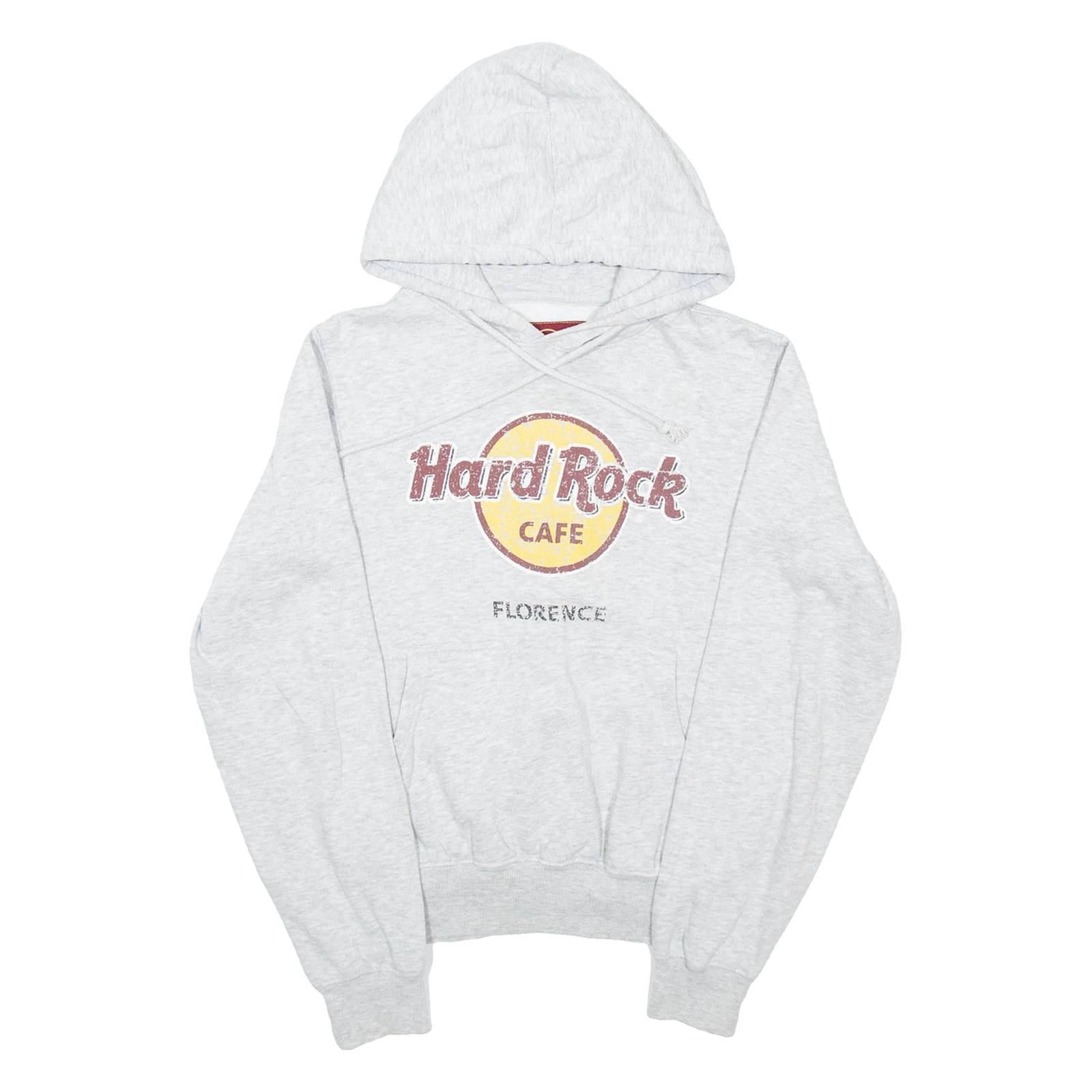 HARD ROCK CAFE Florence Womens Grey Hoodie S