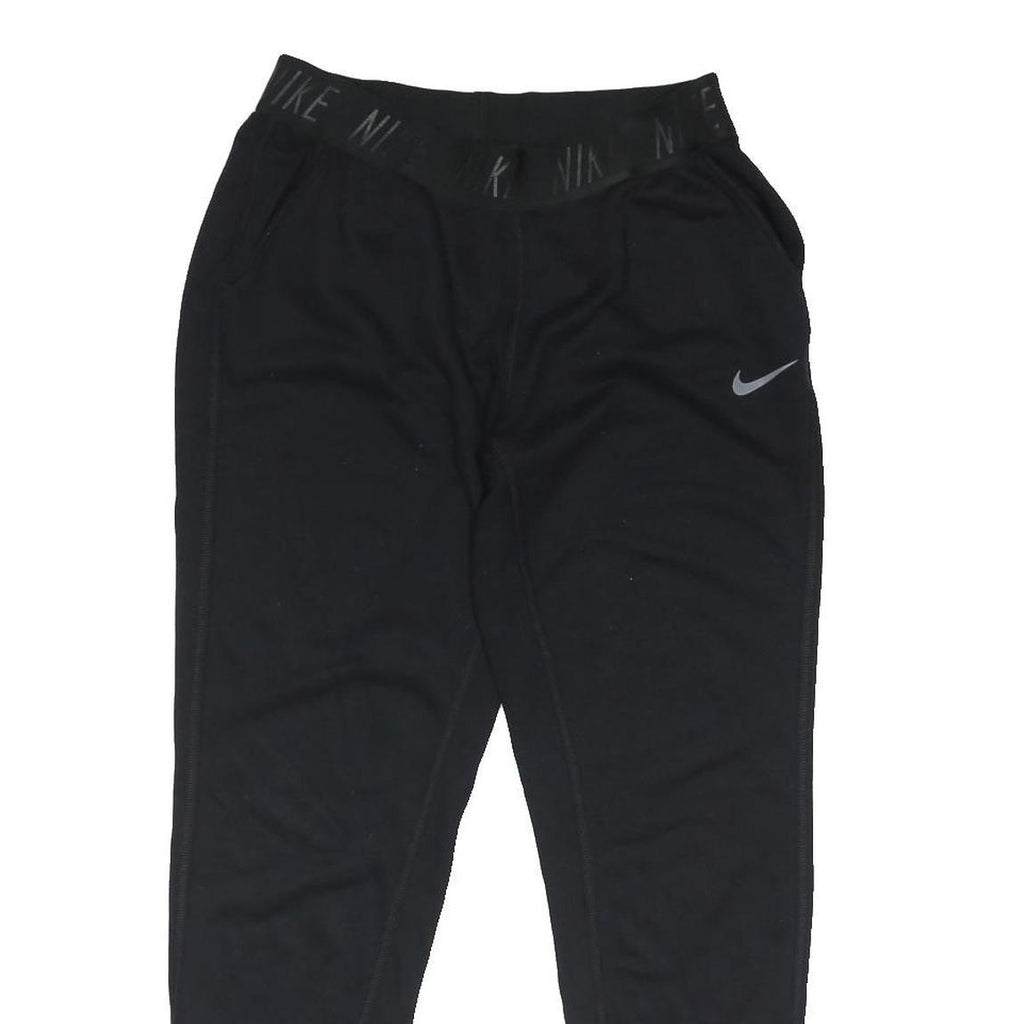NIKE Womens Joggers Black Slim Tapered M W27 L28 Sports Casual Activewear