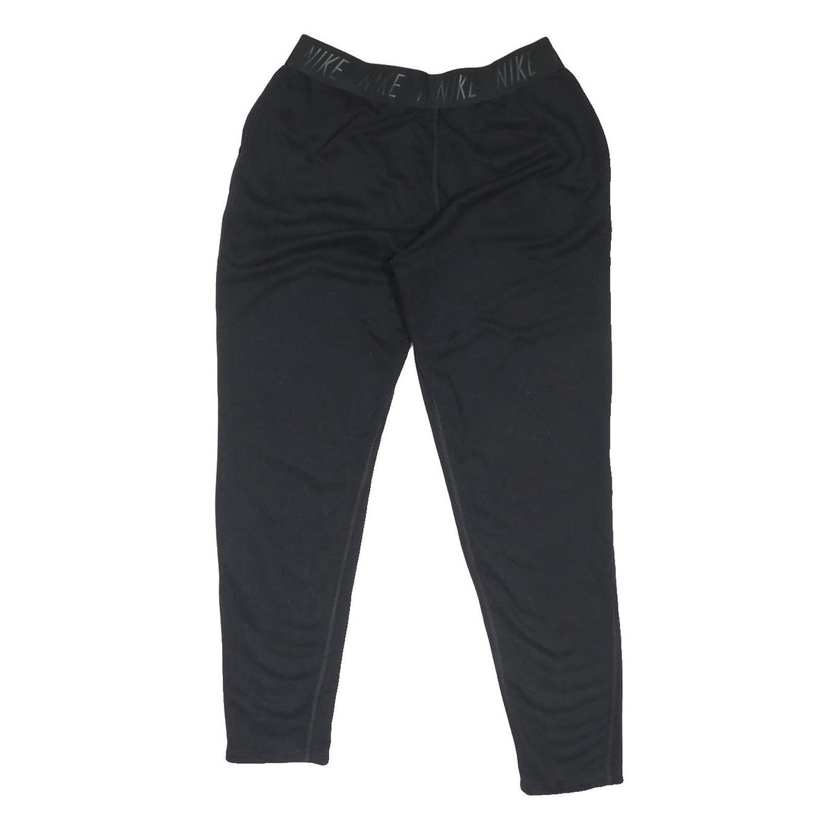 NIKE Womens Joggers Black Slim Tapered M W27 L28 Sports Casual Activewear