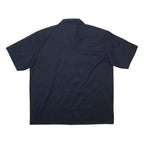 DICKIES Mens Navy Blue Work Shirt XL Cotton Blend Short Sleeve Button