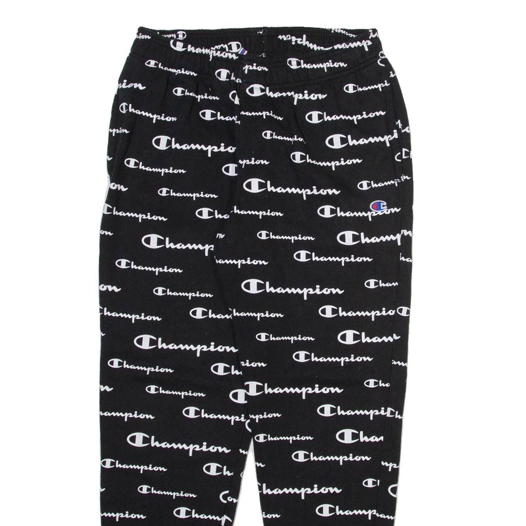 CHAMPION Mens Joggers Black Tapered M W30 L29