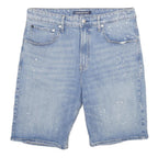 CALVIN KLEIN JEANS Mens Denim Blue Casual Shorts L W34 Cotton Blend