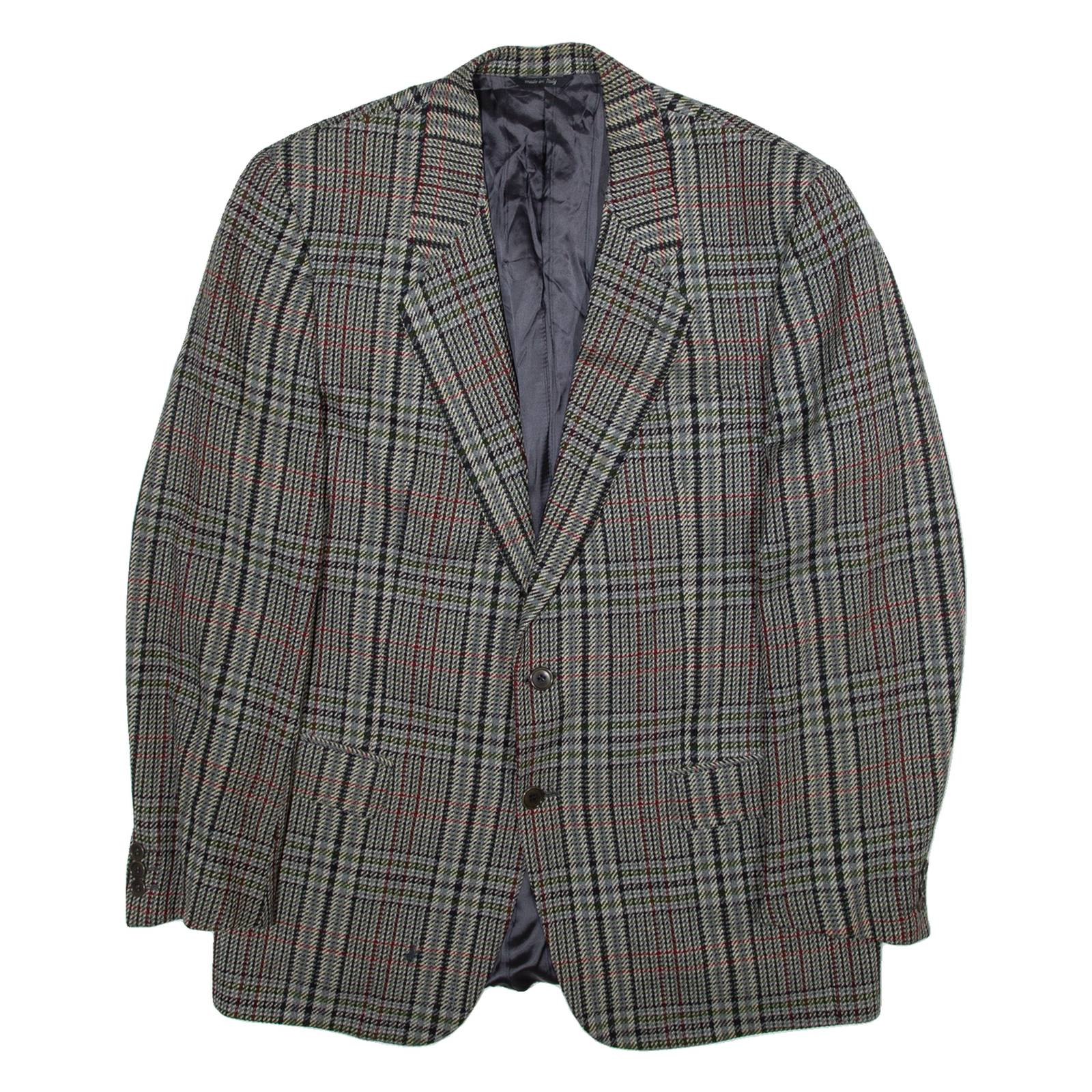 FREY Mens Blazer Jacket Grey Wool XL
