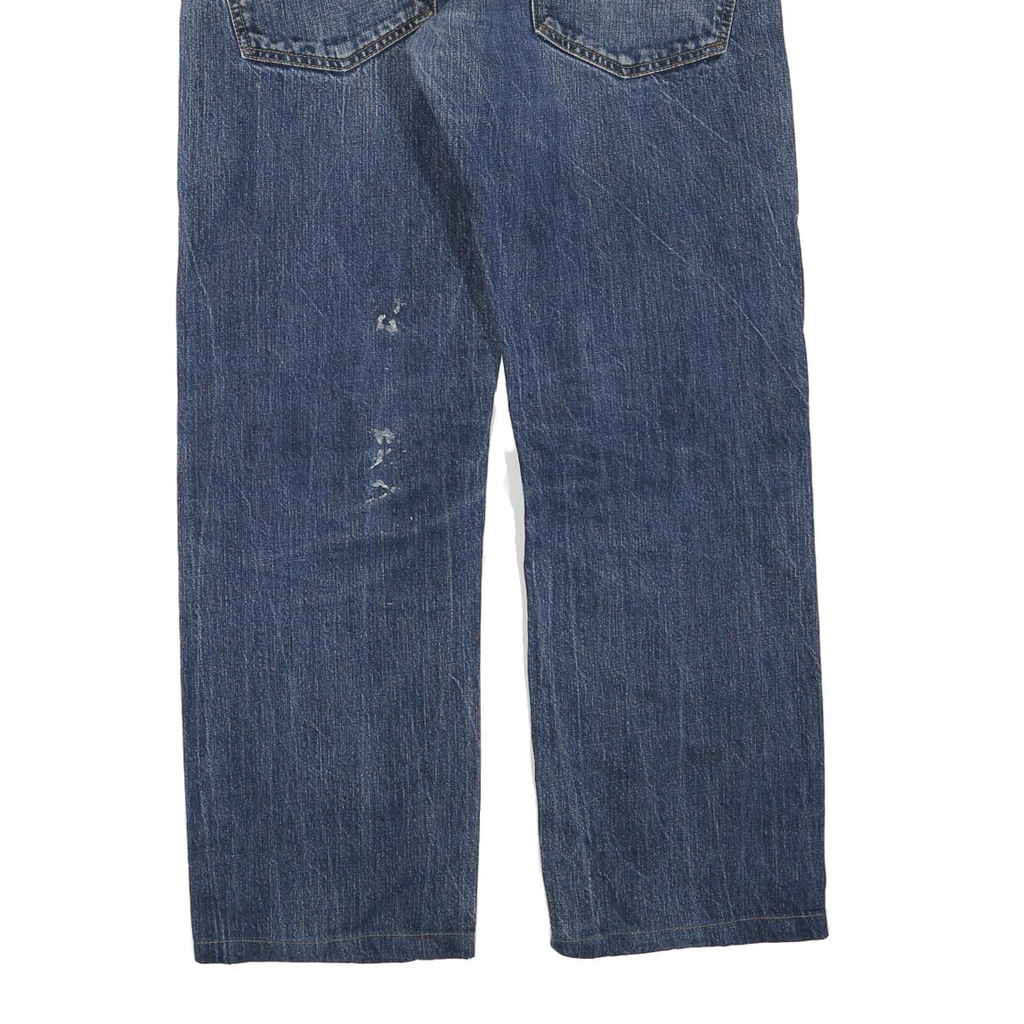 CARHARTT Mens Regular Blue Denim Classic Fit Zip Jeans W36 L30 Workwear