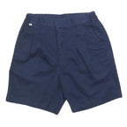 Womens Navy Casual Shorts Cotton Blend M W26 Comfortable Summer Wear