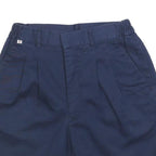 Womens Navy Casual Shorts Cotton Blend M W26 Comfortable Summer Wear