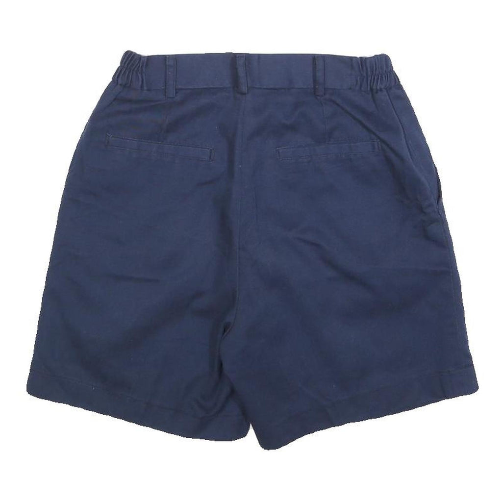 Womens Navy Casual Shorts Cotton Blend M W26 Comfortable Summer Wear