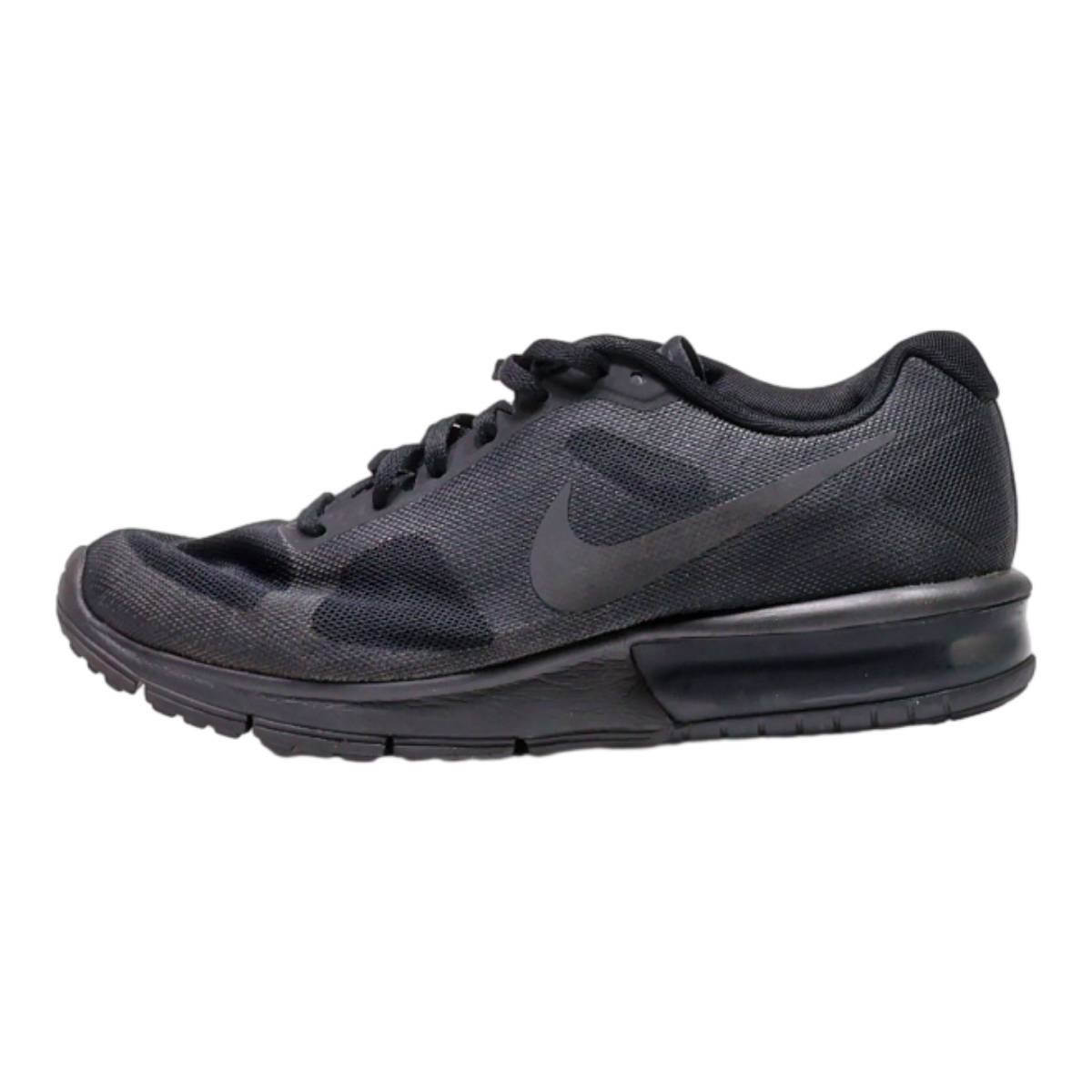 NIKE Sneaker Trainers Black Synthetic Womens UK 5