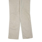 CARHARTT Mens Cotton Blend Beige Regular Fit Straight Leg Trousers W34 L36