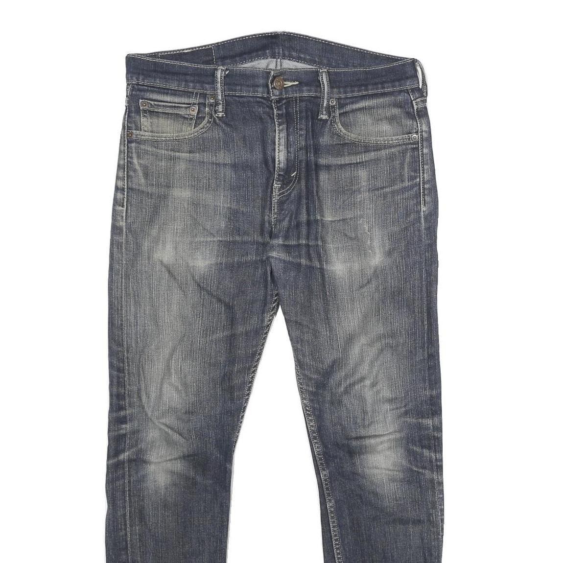 LEVI'S 510 Mens Slim Blue Denim Medium W30 L30 Slim Fit Zip Jeans