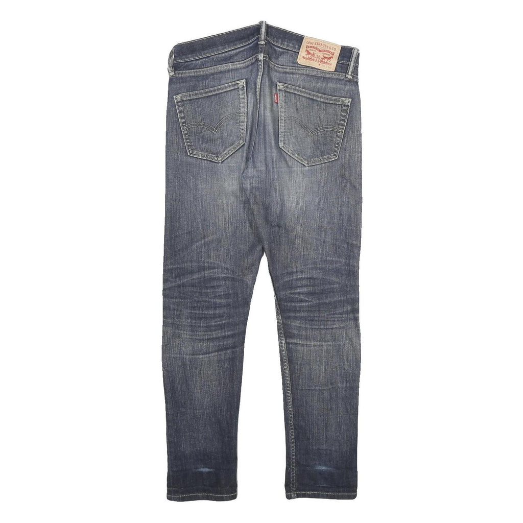 LEVI'S 510 Mens Slim Blue Denim Medium W30 L30 Slim Fit Zip Jeans