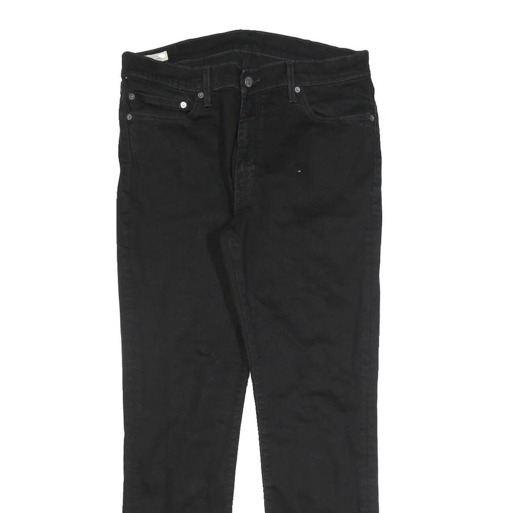 LEVI'S 511 BIG E Mens Jeans Black Slim Skinny Denim Medium W34 L32 Stylish