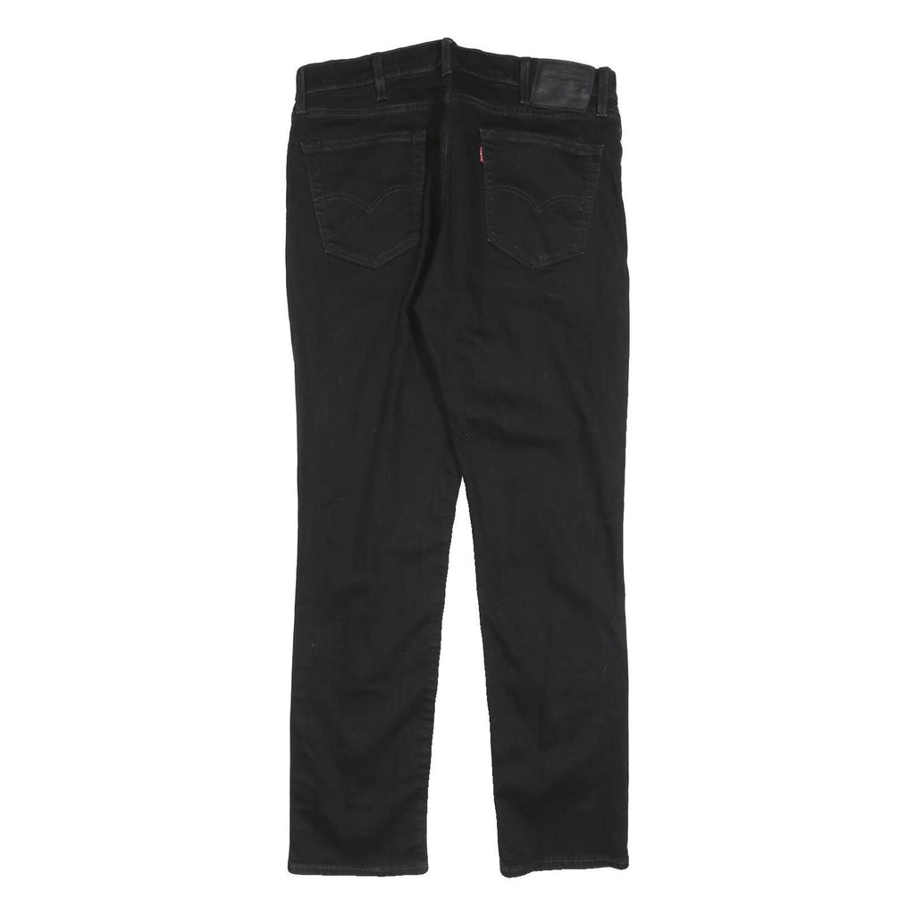LEVI'S 511 BIG E Mens Jeans Black Slim Skinny Denim Medium W34 L32 Stylish