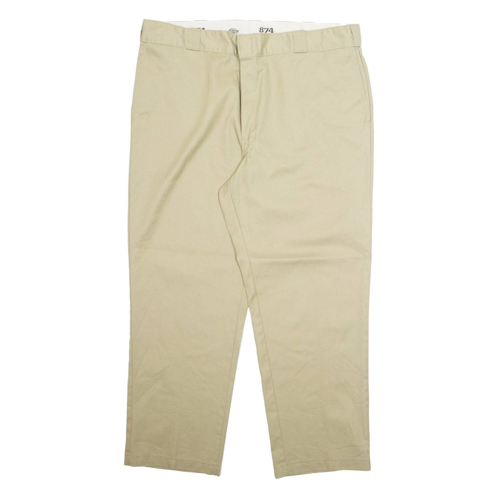 DICKIES Chino 874 Mens Trousers Beige Regular Straight W40 L29