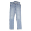 LEVI'S 510 Womens Slim Jeans Denim Light W28 L32 Classic Fit Zip Pockets