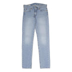 LEVI'S 510 Womens Slim Jeans Denim Light W28 L32 Classic Fit Zip Pockets