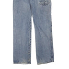 DICKIES Womens Jeans Blue Regular Straight Denim Medium W34 L32 Casual Classic