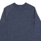 CHAMPION Mens Blue Crew Neck S Cotton Blend Pullover Sweatshirt Casual