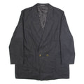 BURBERRY Mens Blazer Jacket Grey Wool XL