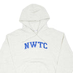 CHAMPION Wisconsin Mens Grey Hoodie USA L