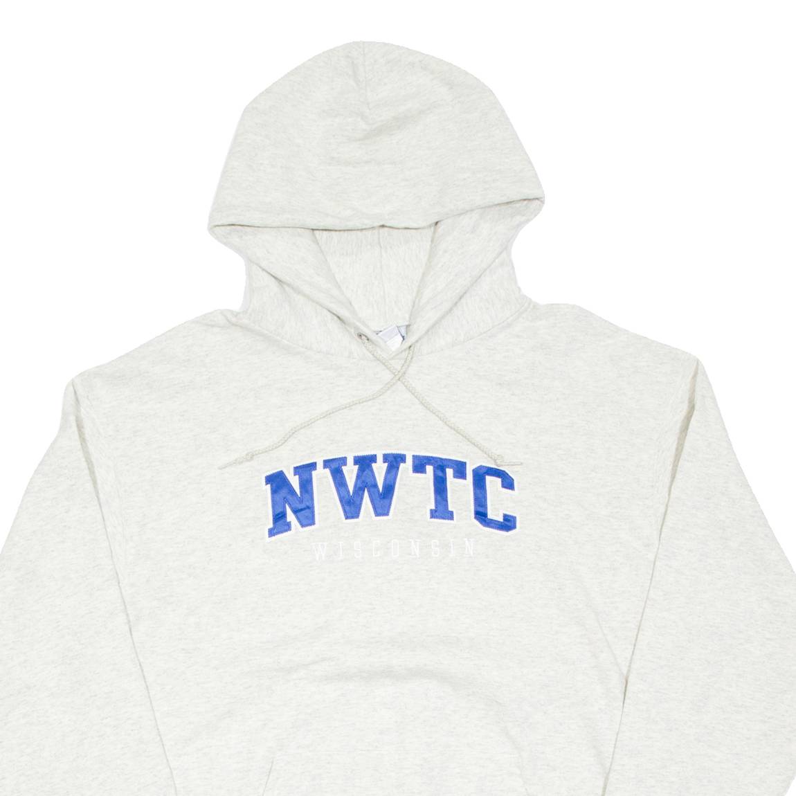 CHAMPION Wisconsin Mens Grey Hoodie USA L