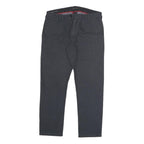 SONNYBONO Womens Cotton Blend Slim Grey Trousers W30 L26 Stylish Formal Fit