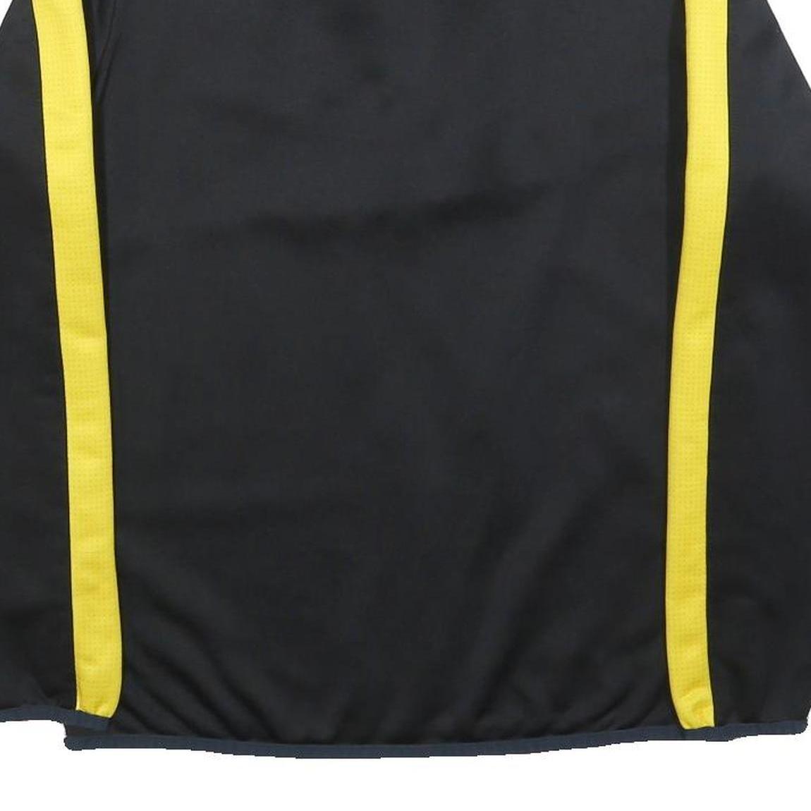JAKO Mens Black & Yellow FC Döttingen 1/4 Zip S Sports Training Sweatshirt