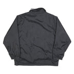 SWITCHER Mens Black Jacket L Polyester Blend Reversible Zip Plain Casual